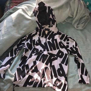 Pink windbreaker new with tags